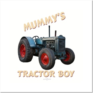 Mummy's tractor boy Posters and Art